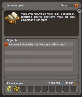quete Laissé en plan enutrosor