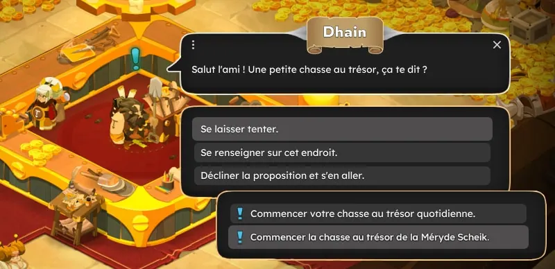 Chasse au trésor de Scheik