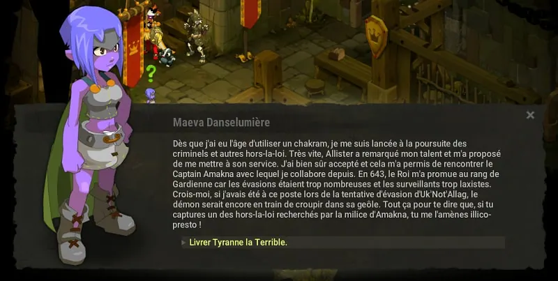 Avis de recherche Tyranne la Terrible dofus