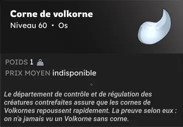 corne de volkorne