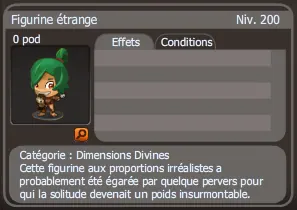 figurine étrange dofus
