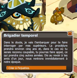 quête Les visiteurs du futur