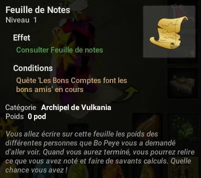 quête Les Bons Comptes font les bons amis dofus