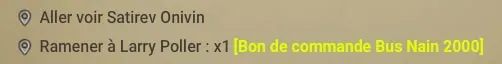 quête Petites faveurs entre amis