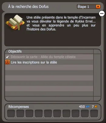 À la recherche des Dofus