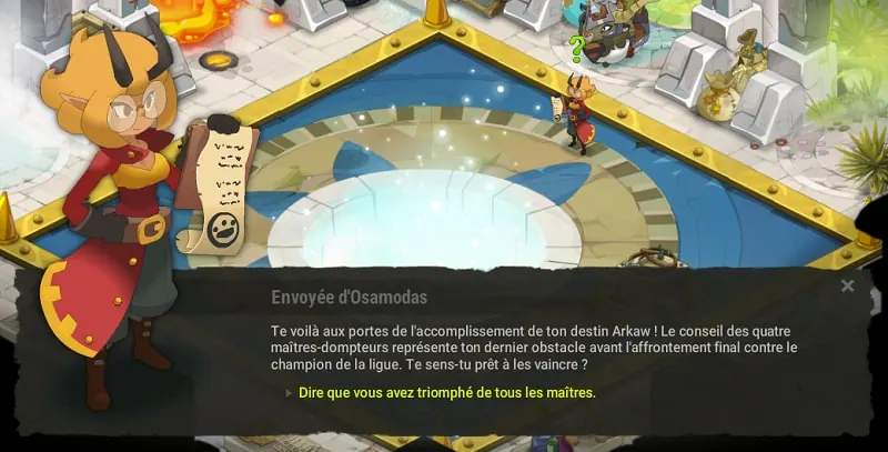 quête En ligue et contre tous osatopia