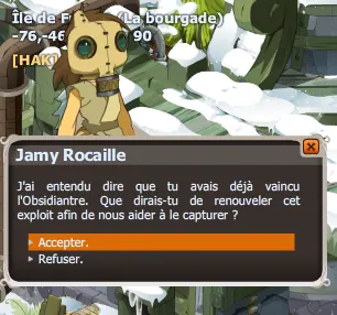 quete Pour qui sonne le glagla dofus