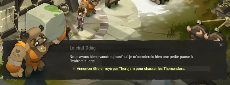quête Colonie de vaillance
