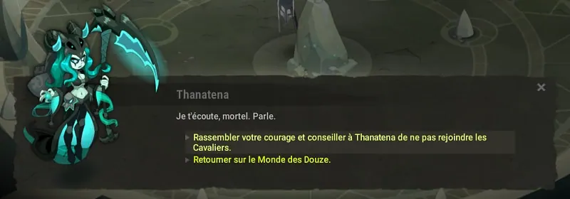 quête L'avis de la Mort