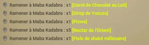 quête Une bien étrange prophétie