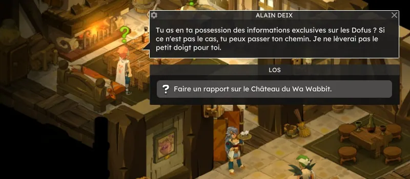 quête Le Wa Pythie dofus