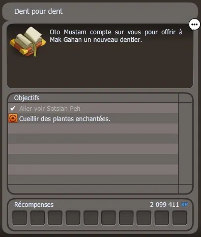 Un dentier pour l'ami Mak
