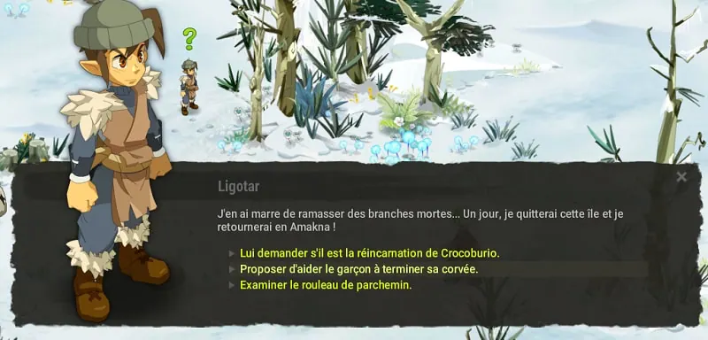quête À la recherche de Crocoburio