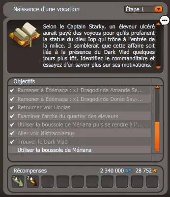 Naissance d'une vocation