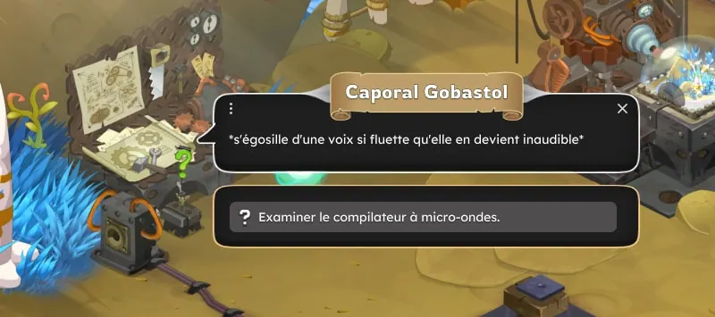 quête Un problème de taille dofus