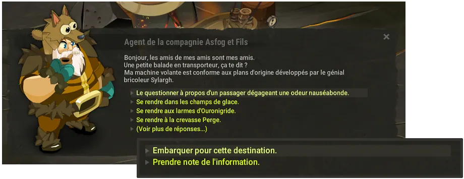 quête Les derniers d'entre nous dofus