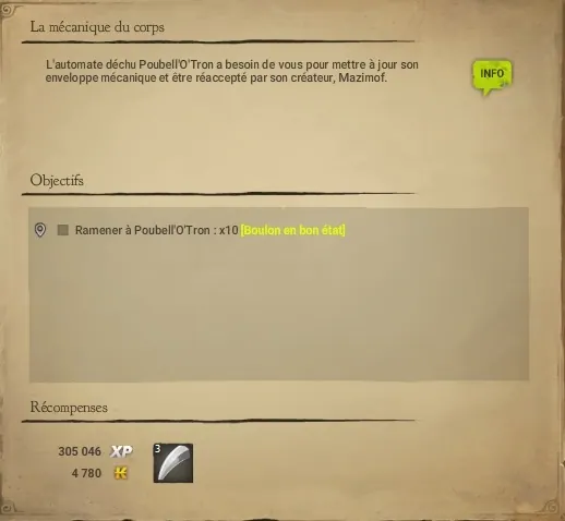 La mécanique du corps