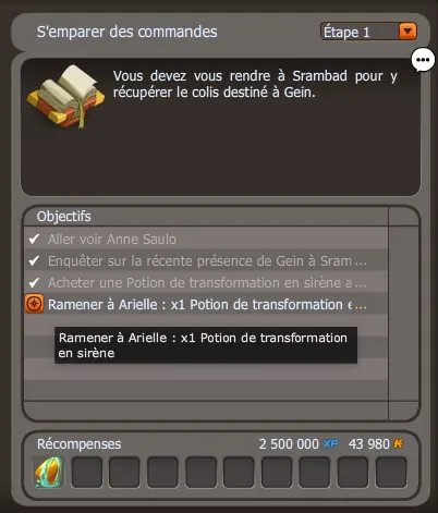 S'emparer des commandes