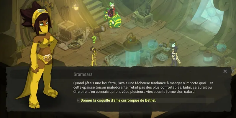 quête À la recherche de Crocoburio