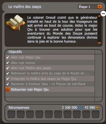 Le maître des zaaps