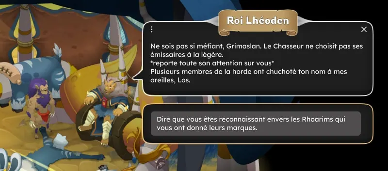 quête Trois coeurs un roi