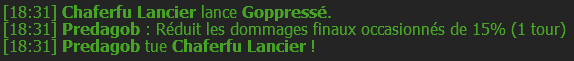 Avis de recherche Predagob dofus