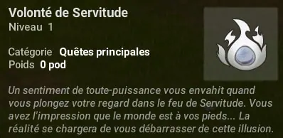 quête Les quatre volontés