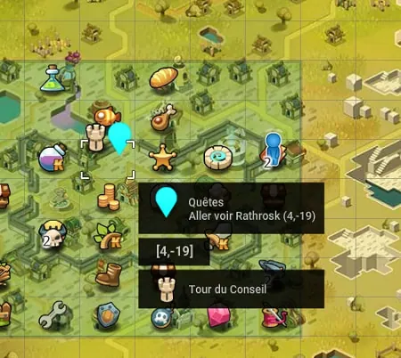quête au delà de la gloire dofus