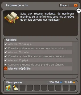 La grève de la fin