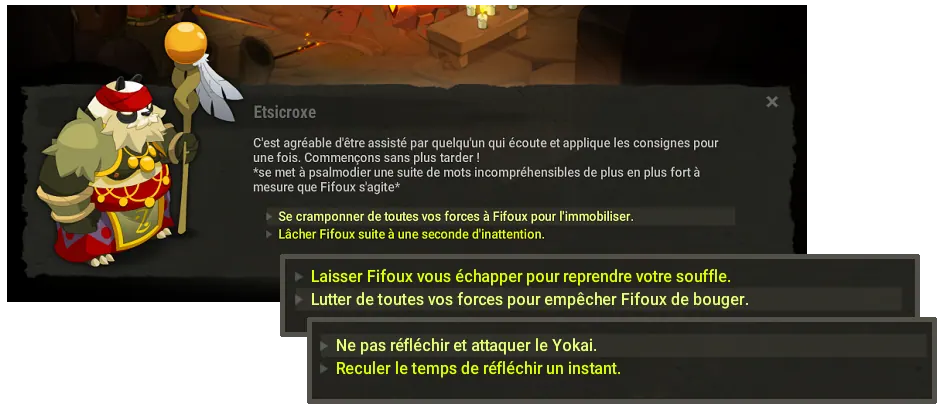 quête Le foux fou Fifoux