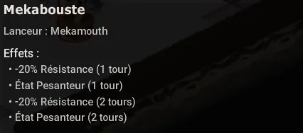 Avis de recherche Mekamouth