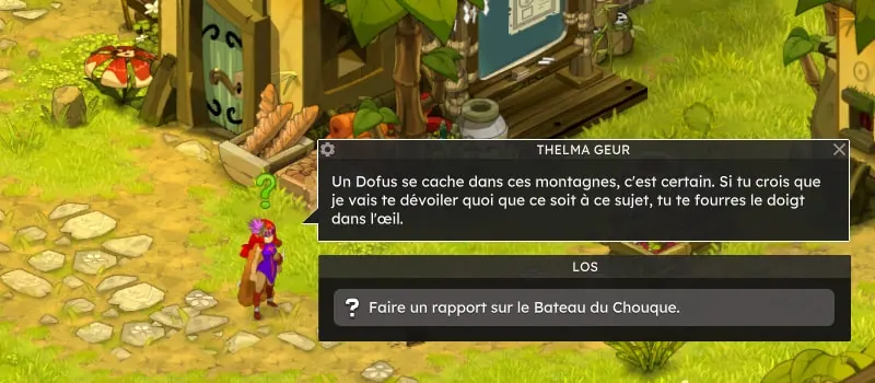 quête C'est du bateau dofus