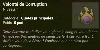 quête Les quatre volontés
