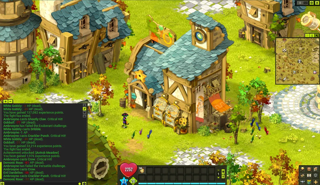 refonte des interfaces dofus