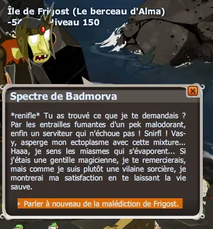 malédiction dofus