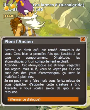 quête Chauffage à moindre frais dofus