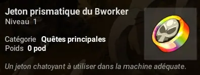 quête La dernière pierre