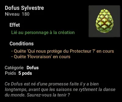 quête Qui nous protège du Protecteur dofus