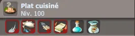 plat cuisiné