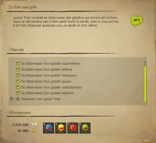 La foire aux gobs