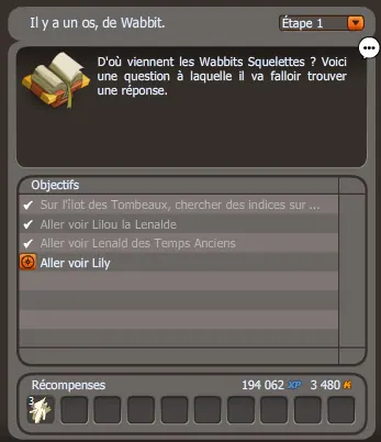 Il y a un os de Wabbit