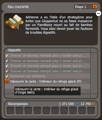 Eau courante dofus