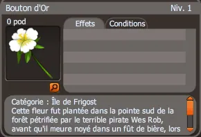 bouton d'or dofus
