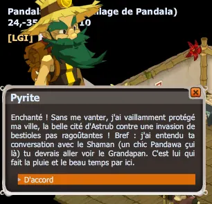 Mystères à Pandala