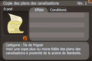 copie des plans des canalisations dofus