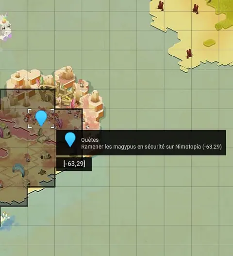 quête À la rescousse des magypus dofus