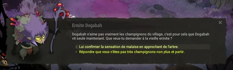 quête les racines du mal dofus