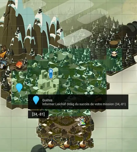 quête Colonie de vaillance dofus