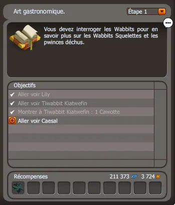 quête Art gastronomique