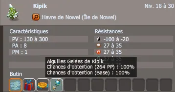 aiguilles gelées de kipik